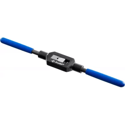 Метчикодержатель №3, с регулируемыми вкладышами, сталь 45, для метчиков - M5-M20, общая длина - 375 мм, ЗУБР Профессионал 28232-3 купить в Надыме