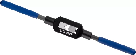 Метчикодержатель №3, с регулируемыми вкладышами, сталь 45, для метчиков - M5-M20, общая длина - 375 мм, ЗУБР Профессионал 28232-3 купить в Надыме