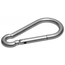 Карабин ЗУБР DIN 5299С, оцинкованный, 8мм, 1 шт 4-304546-08