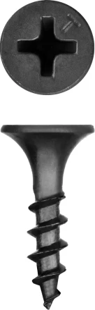 Саморезы СГД гипсокартон-дерево, 16 х 3.5 мм, 15 000 шт, фосфатированные, KRAFTOOL 3005-16 купить в Надыме