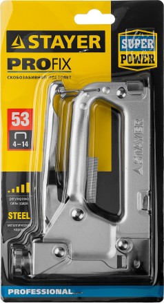 Степлер для скоб &quot;Pro 53&quot; тип 53 (4-14 мм), STAYER Professional 3150_z01 купить в Надыме