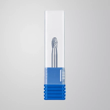 Зубр Твердосплавная борфреза E - овал, 6 х 10 мм, радиус 2.5 мм (28804-6-10) купить в Надыме