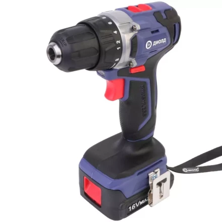 Аккумуляторная дрель-шуруповерт Диолд ДЭА-16Л-08 купить в Надыме