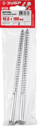 Шурупы ШДШ с шестигранной головкой (DIN 571) пакет серия МАСТЕР купить в Надыме