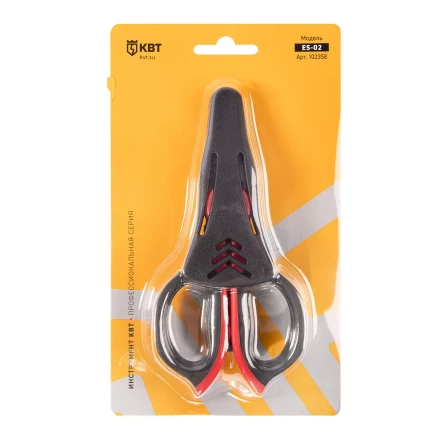 Ножницы электрика универсальные КВТ ES-02 для резки проводов до 6 мм (102358) купить в Надыме