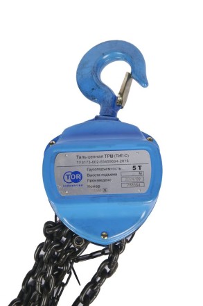 Таль ручная шестеренная TOR ТРШ C 5ТХ6M PRO 101561 купить в Надыме
