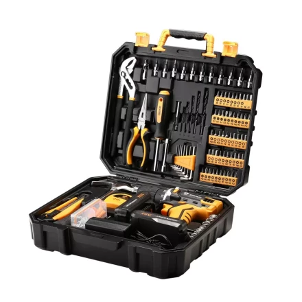 Дрель аккумуляторная DEKO DKCD20FU-Li, 063-4135 + набор 195 аксессуаров купить в Надыме