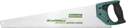 Ножовка &quot;KraftMax&quot; UNIVERSAL, универсальный точный рез, универсальный мелкий закаленный зуб, 9/10 TPI, 550мм, KRAFTOOL 15223-55 купить в Надыме