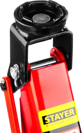 Домкрат гидравлический подкатной "RED FORCE", 2т, 130-350мм, в кейсе, STAYER 43153-2-K 43153-2-K купить в Надыме