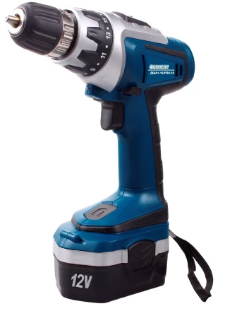Дрель-шуруповерт аккумуляторная Фиолент ДША1-10-РЭ3-12 В купить в Надыме