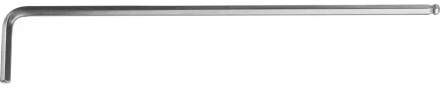 Ключ KRAFTOOL "INDUSTRIE" имбусовый, длинный c шариком, Cr-Mo, хромосатинированное покрытие, HEX 3 27437-3 купить в Надыме