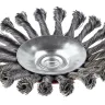 Кордщетка HAMMER тарелка 125мм для УШМ витая сталь (207-113) купить в Надыме