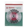 Кордщетка HAMMER тарелка 125мм для УШМ витая сталь (207-113) купить в Надыме