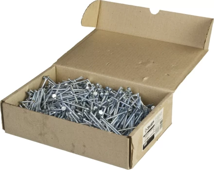 Гвозди ЗУБР "МАСТЕР" ершеные с плоской головкой оцинкованные чертеж №7811-7038, 4,2х90мм, 5кг 305200-42-090 купить в Надыме