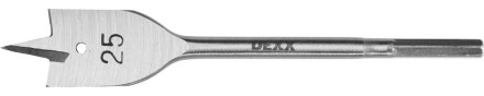 Сверло по дереву перовое, шестигранный хвостовик, DEXX 2945-25, d=25мм 2945-25 купить в Надыме