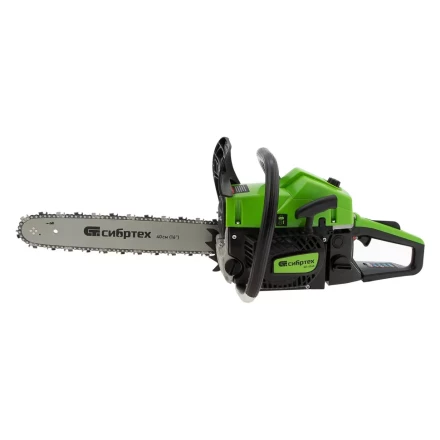 Пила цепная бензиновая БП-4540, 45 см3, шина 40 см, шаг 0.325, паз 1,5 мм, 64 звена Сибртех 95208 купить в Надыме