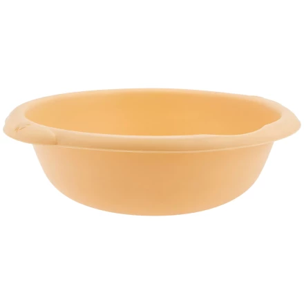 Таз пластмассовый круглый 18 л,бежевый, Home Palisad 929835 купить в Надыме