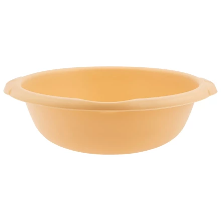 Таз пластмассовый круглый 18 л,бежевый, Home Palisad 929835 купить в Надыме