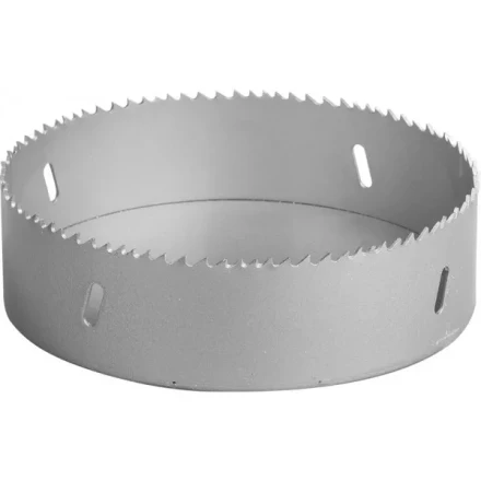 Коронка ЗУБР "ЭКСПЕРТ" биметаллическая, быстрорежущая сталь, глубина сверления до 38мм, d-152мм 29531-152_z01 купить в Надыме