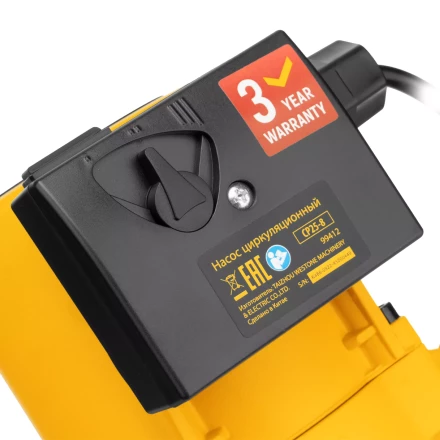 Циркуляционный насос CP25-8, напор 8 м, 130 л/мин, 1 м кабель, монт. длина 180 мм Denzel 99412 купить в Надыме