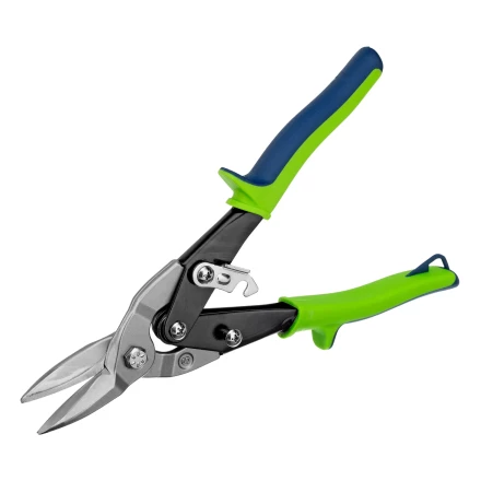 Ножницы по металлу, Сибртех 250 мм, прямой рез, сталь С55, двухкомпонентные рукоятки, 78336 купить в Надыме