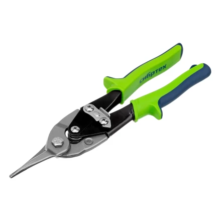 Ножницы по металлу, Сибртех 250 мм, прямой рез, сталь С55, двухкомпонентные рукоятки, 78336 купить в Надыме