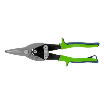 Ножницы по металлу, Сибртех 250 мм, прямой рез, сталь С55, двухкомпонентные рукоятки, 78336 купить в Надыме