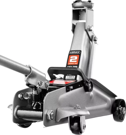 Домкрат гидравлический подкатной, 2т, 130-315мм, MIRAX 43252-2 43252-2 купить в Надыме