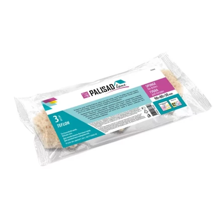 Губки для посуды TEFLON, 90 x 80 x 30 мм, 3 шт., Home Palisad 923565 купить в Надыме