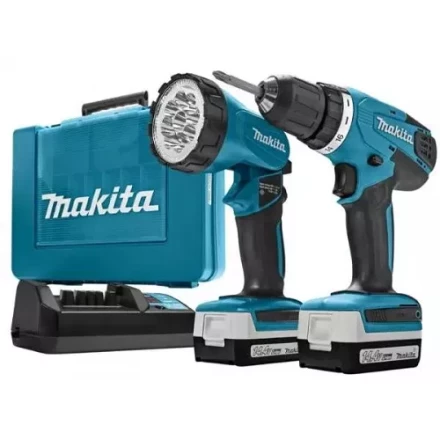 Дрель-шуруповерт аккумуляторная Makita DF347DWLE купить в Надыме