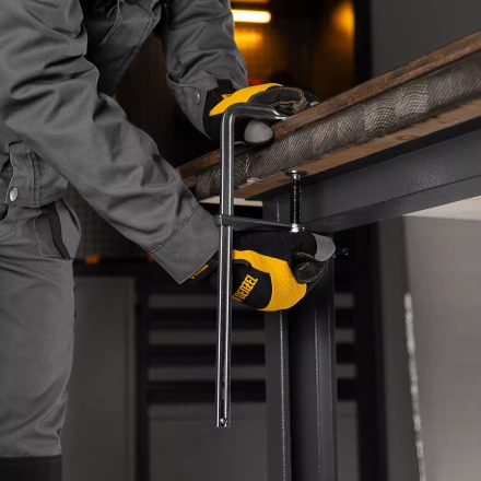 Струбцина F-образная Denzel, 80x300мм, кованая 20466 купить в Надыме