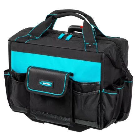 Сумка для инструмента Gross 90277, 460х240х340мм, выдвижная рукоятка, колеса купить в Надыме