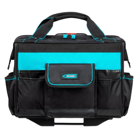 Сумка для инструмента Gross 90277, 460х240х340мм, выдвижная рукоятка, колеса купить в Надыме