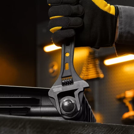 Ключ разводной Denzel 15749, 250 мм, CrV, кованый купить в Надыме