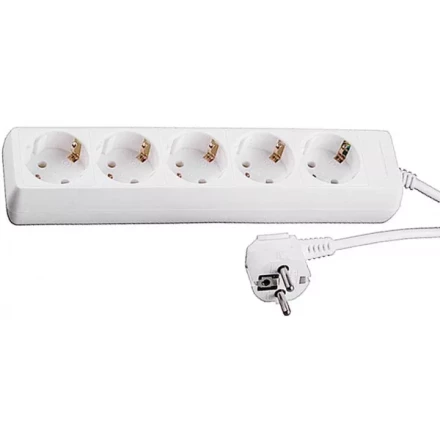 Удлинитель СВЕТОЗАР электрический с заземлением, евро, 5 гнезд, 3м SV-55053-3 купить в Надыме