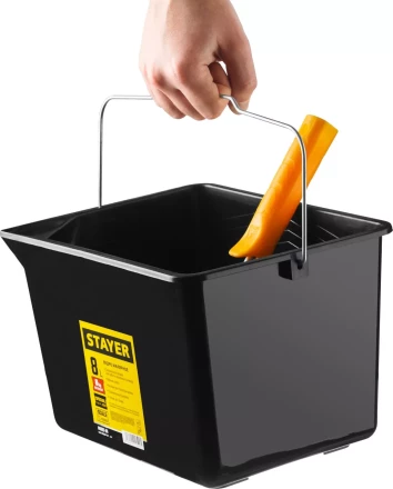 Ведро малярное пластмассовое, 8 л, STAYER 06092-08 купить в Надыме