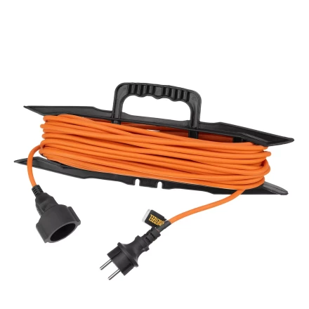 Удлинитель-шнур силовой Denzel Garden Series, б/з, ПВС, 20м, 1 розетка, 2 x 1 мм, 3 м 37402 купить в Надыме