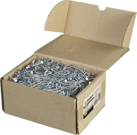 Гвозди ЗУБР "МАСТЕР" толевые оцинкованные ГОСТ 4029-63, 2,5х40мм, 5кг 305210-25-040 купить в Надыме