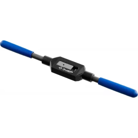 Метчикодержатель №2, с регулируемыми вкладышами, сталь 45, для метчиков - M4-M12, общая длина - 285 мм, ЗУБР Профессионал 28232-2 купить в Надыме