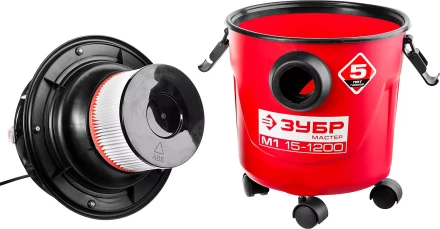 Пылесос хозяйственный М1 ПУ-15-1200 М1 серия МАСТЕР купить в Надыме