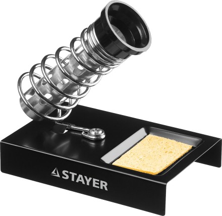 Подставка MAXTerm, STAYER 55318, для паяльников, штампованная 55318 купить в Надыме