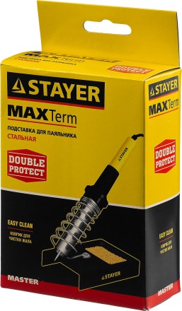 Подставка MAXTerm, STAYER 55318, для паяльников, штампованная 55318 купить в Надыме