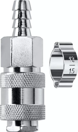 Переходник KRAFTOOL EXPERT QUALITAT для пневмоинструмента, штуцер- быстросъемное соединение мама 06596-10 купить в Надыме