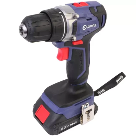 Аккумуляторная дрель-шуруповерт Диолд ДЭА-20Л-08 купить в Надыме