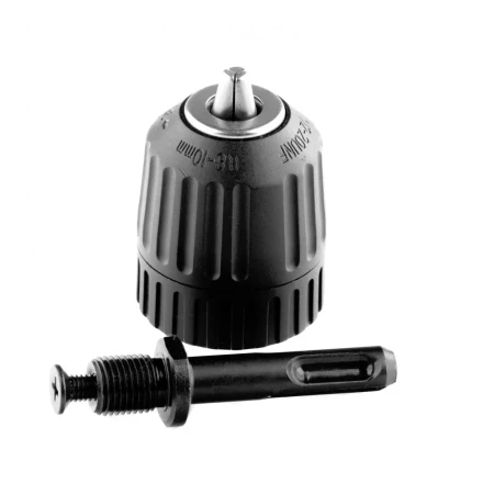 Патрон для дрели БЗП 1-10 мм 1/2 адаптер SDS Plus Сибртех 168087 купить в Надыме