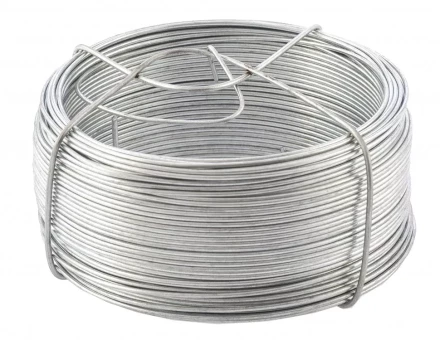 Проволока стальная оцинкованная 1,2 мм длина 50 м Сибртех 47753 купить в Надыме