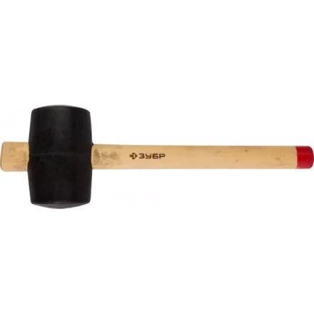 Киянка ЗУБР "МАСТЕР" резиновая с деревянной ручкой, 0,68кг 2050-75_z01 купить в Надыме