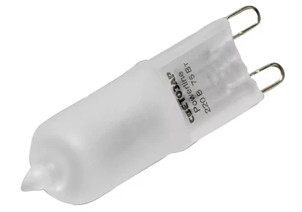 Лампа галогенная СВЕТОЗАР капсульная, матовое стекло, цоколь G9, диаметр 13мм, 40Вт, 220В SV-44894-M купить в Надыме