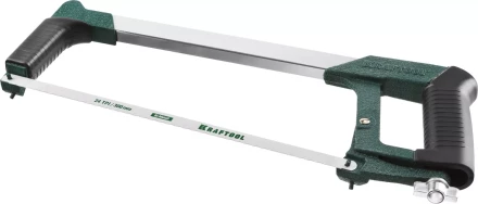 Ножовка по металлу KRAFTOOL "PRO-Kraft", 185 кг рычажное натяжение,обрезиненные рукоятки, биметаллическое полотно, 300 мм 15801_z01 купить в Надыме