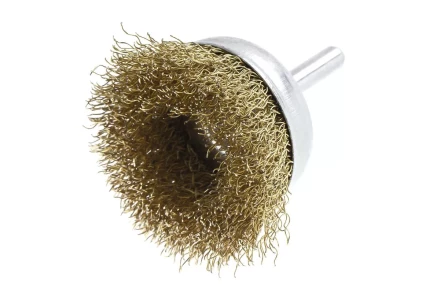 Кордщетка HAMMER чаша 50мм для дрели гофрированная латунированная сталь (207-201) купить в Надыме